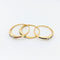 Bague 59 Bague trèfle en or jaune 58 Facettes 29580