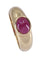 Bague 59 BAGUE JONC RUBIS 58 Facettes 086211
