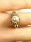 Bague 52 Bague en or jaune 18 carats, perle et 38 diamants 58 Facettes AB448