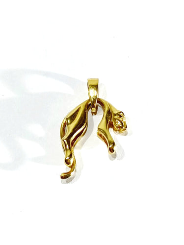 Pendentif Pendentif Guépard or jaune 58 Facettes
