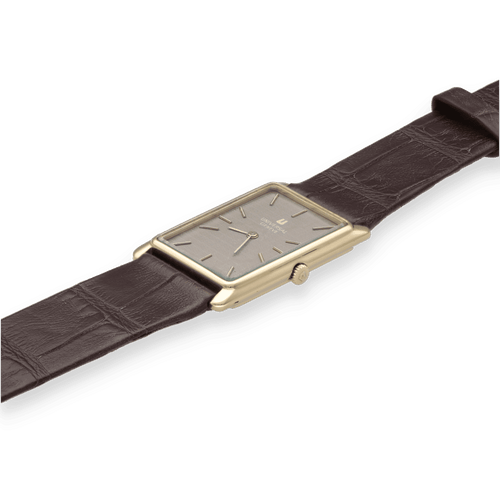 Montre Montre Universal Geneve Rectangulaire pour Homme - Or jaune 18k - Vers 1975 - Calibre 1/42 - Ref. 142200 58 Facettes FB09455