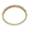 Bracelet Bracelet Jonc Ouvrant Or Jaune 18k – Saphirs Calibrés 1.0 ct et Diamants 2.50 cts – Années 1990 58 Facettes FB10815