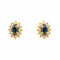 Boucles d'oreilles Boucles d'oreilles  Puces Or jaune Saphir, Diamant 58 Facettes 4443920RV
