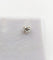 Puce d'oreille SEULE vintage or blanc et diamant de 0.38 carat 58 Facettes A06242
