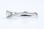 Bague 51 Bague solitaire en or blanc avec diamant 0,50 ct 58 Facettes BG41900043-107