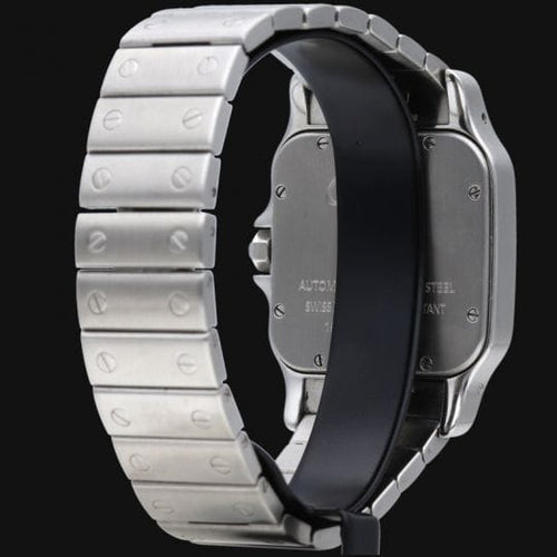 Montre Cartier Montre Santos Galbée Xl 58 Facettes MT43946