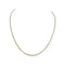 Collier Chaîne maille forçat 54 cm en or jaune 750 58 Facettes 330088347