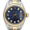 Montre Rolex Montre Date Just Or Jaune 18K / Acier Lady 58 Facettes MT41174