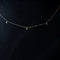 Collier COLLIER OR ROSE 3 DIAMANTS 0,09ct 58 Facettes M8927