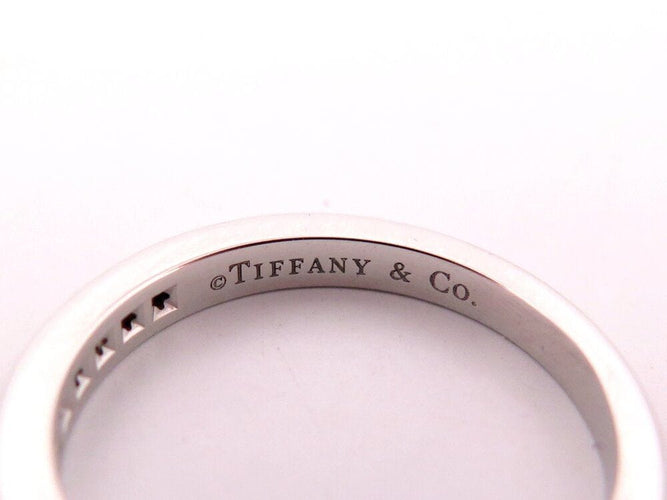 Bague 48 bague TIFFANY & CO alliance setting 60004043 t48 platine diamants 0.24ct 58 Facettes 266401