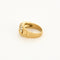 CARTIER - BERGAME - Bague en or jaune et diamants