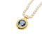 Collier Collier or jaune, perles de culture, camée onyx. 58 Facettes 34595