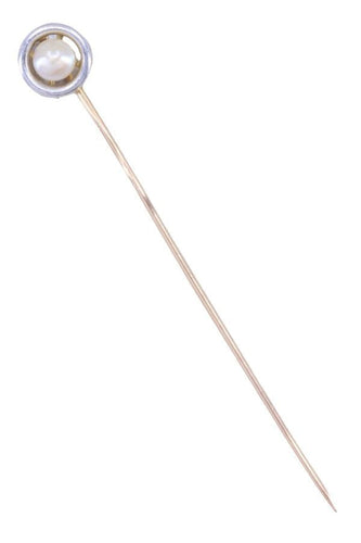 Broche ÉPINGLE ANCIENNE PERLE 58 Facettes 087161