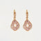 Boucles d'oreilles Boucles d'oreilles vintage saphirs et diamants sertis sur or jaune 58 Facettes 3679