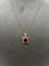 Collier Collier en or jaune 18 carats avec citrine mandarine et diamant 58 Facettes