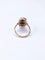 Bague 56 Bague marquise ancienne en or 18k, rubis et diamants taille rose 58 Facettes Marq.Rub.DV