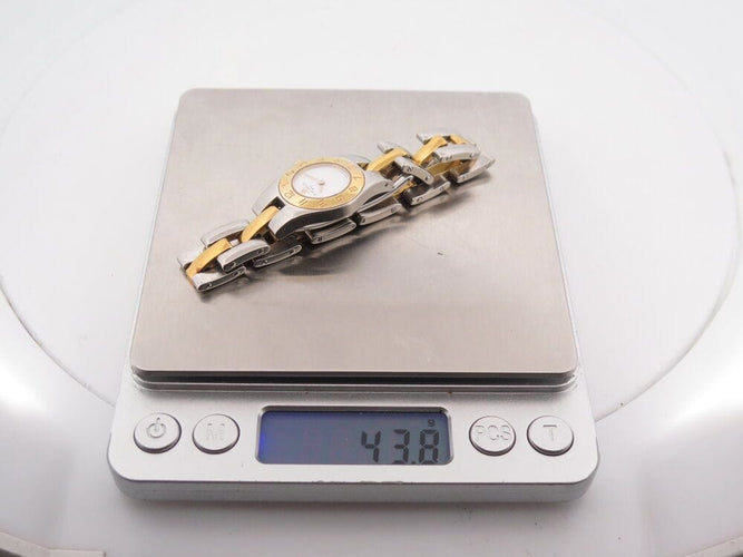 Montre montre baume & mercier linea mv045203 quartz 22mm or acier en 58 Facettes 267874