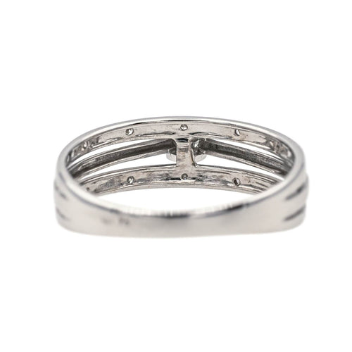 Bague 56 Bague Solitaire Or blanc Diamant 58 Facettes 3904630CN