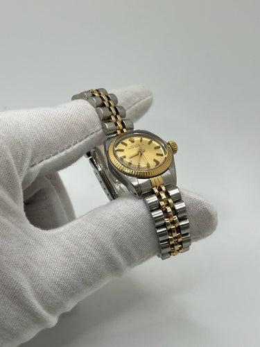 Montre Rolex Oyster Perpetual 26 Lady Jubilee 26 mm 58 Facettes