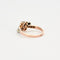 Bague Bague Vous et Moi Ancienne 2 Ors Diamants 58 Facettes