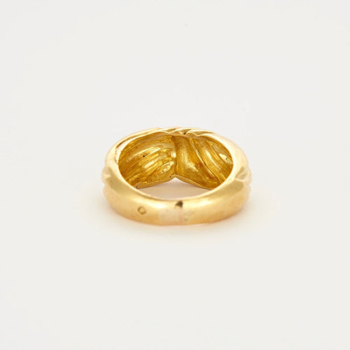 Bague 56 Bague Jonc 58 Facettes LP242/4