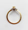 Bague 51.5 Bague marquise art déco or jaune, émeraude et petits diamants 58 Facettes A05530