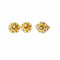 Bague 57 ensemble antique de boucles d'oreilles et bague en or avec perles de culture 58 Facettes Q188B