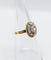 Bague 52 Bague marquise antique or jaune diamant taillés en roses 58 Facettes A05051