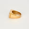 Bague 58.5 Bague Tank or blanc et jaune et diamant 58 Facettes 250018