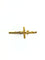 Pendentif Pendentif crucifix INRI en or jaune 58 Facettes