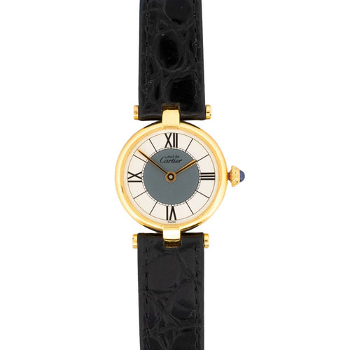 Montre CARTIER - Montre Must Vendôme - Grey white dial - SM 58 Facettes