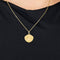 Pendentif Médaille Vercingétorix & Coq en or jaune 18K 58 Facettes