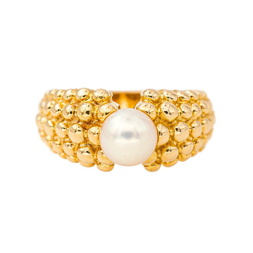 Bague 52 Fred Bague  Or jaune Perle 58 Facettes 4410631CN
