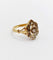 Bague 53.5 Bague marquise Art Déco or jaune, diamant taille rose (circa 1910) 58 Facettes A06376