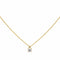 Collier Collier Solitaire Or jaune Diamant 58 Facettes 3884546CN