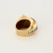 Bague 47 Bague Or jaune 18k (750 millièmes) et Platine Coral 58 Facettes FOU1198