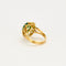 Bague 55.5 Bague or jaune émeraude 58 Facettes LP977/15