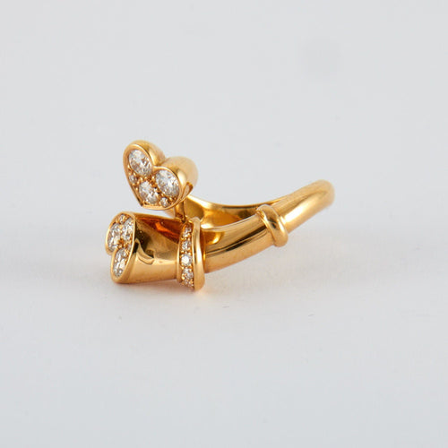 Bague 53 Bague Toi & Moi 58 Facettes 2.577
