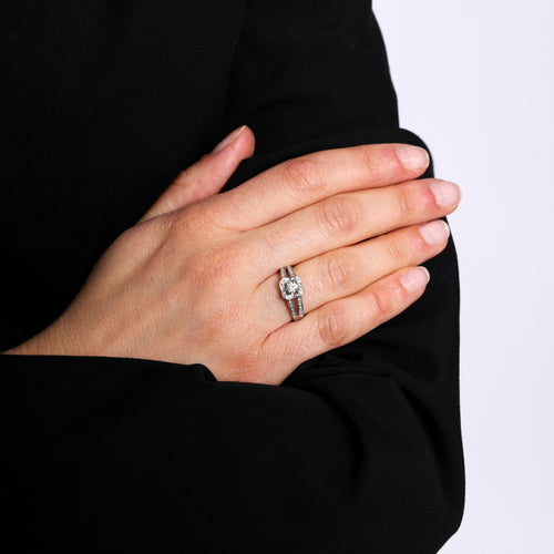 Bague 48 MAUBOUSSIN - Bague chance of love or blanc diamants 58 Facettes 101105
