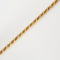 Bracelet Gourmette maille alternée or jaune et blanc 58 Facettes LP671