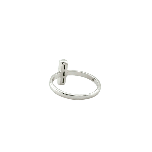 Bague 51 Bague alliance Or blanc et Diamants 58 Facettes Alirblanc