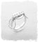 Bague 54 Bague Diamants Or Blanc 18 K 58 Facettes AA 1447