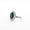 Bague Bague Pompadour Art-Déco Saphir Diamants 58 Facettes