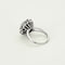 Bague 54 Bague en or blanc, diamants et saphir 58 Facettes 250352