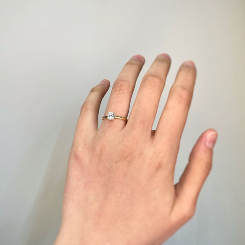 Bague 52 Solitaire - 0,71 carat E VVS1 58 Facettes 250017R-230238R
