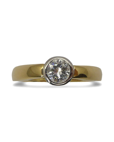 Bague 58 Bague solitaire or et diamant 58 Facettes 00038401