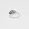 Bague 56 Bague Art Déco en or blanc et diamants 58 Facettes B250545