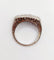 Bague 52 Bague tank art déco or blanc et diamants 58 Facettes A05400