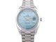 Montre montre ROLEX day date platinium 228206 40mm automatique 2021 +boite 58 Facettes 268099