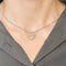 CHOPARD - Happy Diamonds - Pendentif en Or blanc 18k et diamants